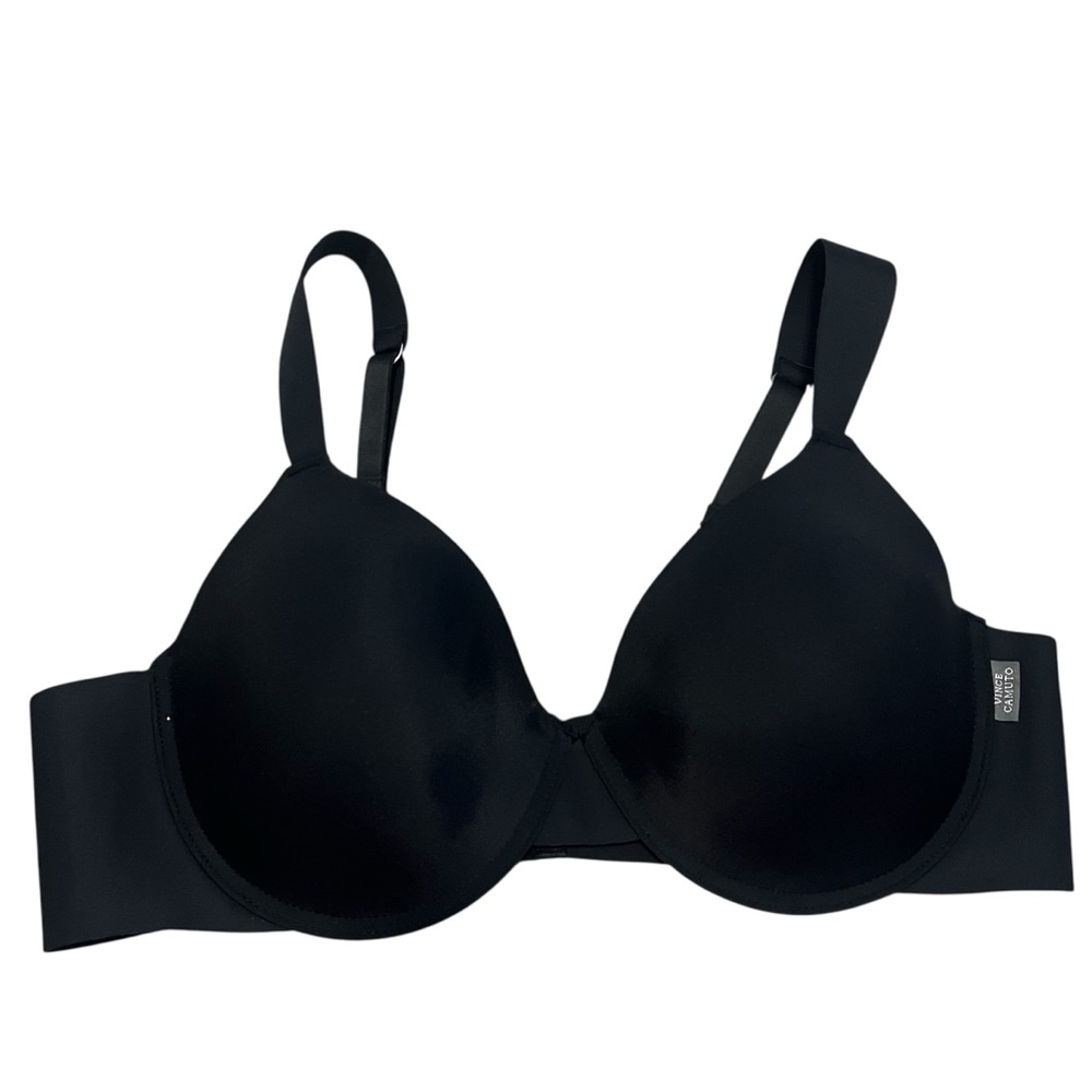 Vince Camuto Black Lightly Lined Underwire Tshirt Bra; Size 40c